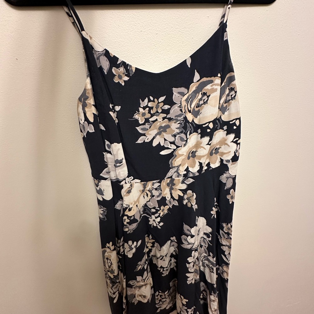 Floral Spaghetti Strap Dress